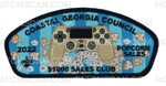 Patch Scan of COASTAL GEORGIA COUNCIL $1000 SALES CLUB