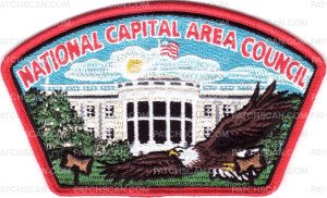 Patch Scan of NCAC Eagle Wood Badge CSP