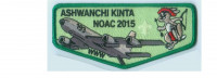 Ashwanchi Kinta NOAC flap (85043 v-1) Choctaw Area Council #302