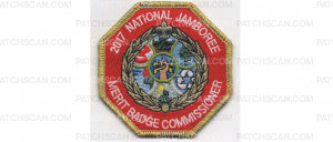 Patch Scan of Merit Badge Commissioner 2017 (PO 86967)
