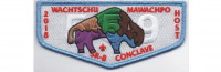 Conclave Host Flap Blue Border (PO 87638) Westark Area Council #16 merged with Quapaw Council