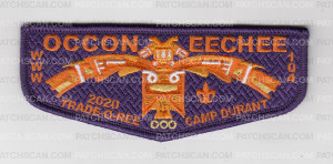 Patch Scan of OCCONEECHEE LODGE Trade-O-Ree 2020 Flap
