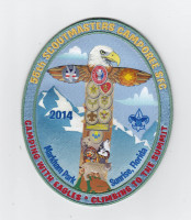 SO FLA SCOUTMASTERS BACK PATCH South Florida Council #84