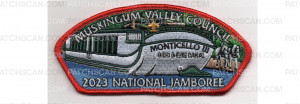 Patch Scan of 2023 National Jamboree CSP #5 Monticello III)