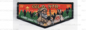 Patch Scan of Camp Dale Resler Flap (PO 88032)