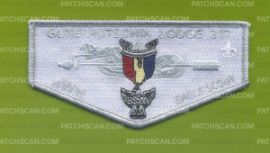 Patch Scan of Mason Dixon Council - Eagle Scout Boy Scouts of America (White)