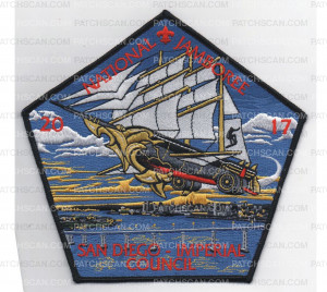 Patch Scan of 2016 National Jamboree Back Patch (PO 86434)