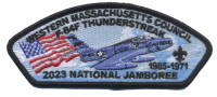 2023 NSJ Western Mass F-84F Thunderstreak (Black)  Western Massachusetts Council #234