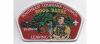 2018 Wood Badge CSP White Border (PO 87513) Southeast Louisiana Council #214