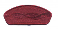 WAC Wood Badge (Ghosted Metallic Red) Westark Area Council #16 merged with Quapaw Council