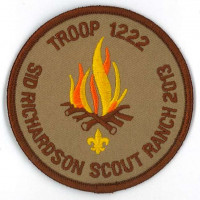 X169441A SID RICHARDSON SCOUT RANCH 2013 Troop 1222