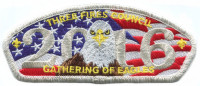 Three Fires Council- Gathering of Eagles- Silver Met Brdr Three Fires Council