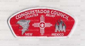Patch Scan of Disaster Relief Kwahadi 78 OA Flap