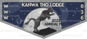 Patch Scan of P24964 Kanwa Tho Lodge 2022 Standard Issue