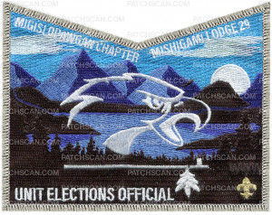 Patch Scan of MISHIGAMI ELECTION CHEVRON