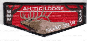 Patch Scan of AH'TC Lodge NOAC 2018 Flap