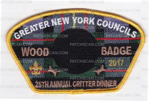 Patch Scan of GNYC 25th Critter Dinner CSP