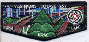 Patch Scan of Siwinis Lodge 252 - Pocket Flap