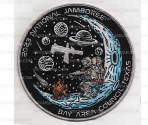 Patch Scan of 2023 National Jamboree Back Patch (PO 101104)