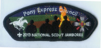 PONY EXPRESS COUNCIL CSP NATIONAL SCOUT JAMBOREE Pony Express Council #311