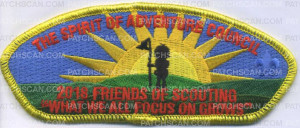 Patch Scan of 349070 A Friends of Scouting