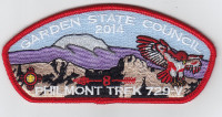 Garden State CCL 2014 Philmont Trek 729-V oa Garden State Council 