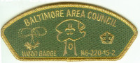 AR0177B-E - BAC Wood Badge Staff Baltimore Area Council #220