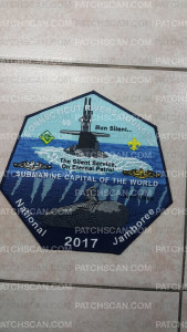 Patch Scan of CRC National Jamboree 2017 Back Patch #69