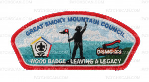 Patch Scan of GSMC Wood Badge 23 CSP