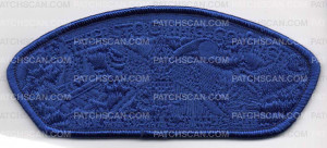 Patch Scan of LEATHERSTOCKING JSP-BLUE GHOSTED