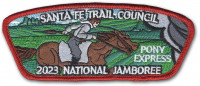 P24885A 2023 National Jamboree Set Santa Fe Trail Council #194