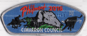 Patch Scan of CIMARRON PHILMONT 2016 CSP