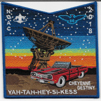 NOAC Yah-Tah-Hey-Si-Kess Cheyenne Destiny - pocket patch Great Southwest Council #412