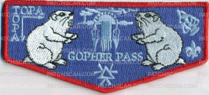 Patch Scan of Topa Topa Gopher Pass - Pocket Flap