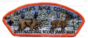 Patch Scan of National Scout Jamboree Troop 2 (33009)