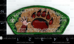 Patch Scan of 164675- Paw Metallic   