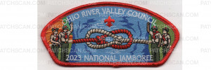 Patch Scan of 2023 National Jamboree CSP Boys Troop (PO 101210)