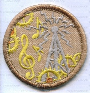 Patch Scan of Radio Tower Patrol Patch