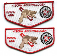 Nischa Achawalogen OA Flap  Golden Spread Council #562