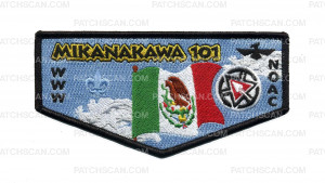 Patch Scan of LR 1300-B10008b (Mexico) 