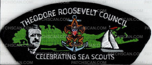 Patch Scan of Theodore Roosevelt Council Sea Scouts BSA 2019