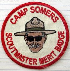 Patch Scan of X141544A CAMP SOMERS SCOUTMASTER