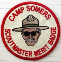 X141544A CAMP SOMERS SCOUTMASTER Patriots' Path Council #358