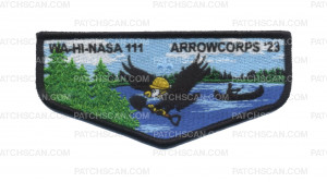 Patch Scan of Wa-Hi-Nasa 111 ArrowCorps '23 flap