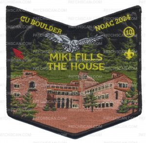 Patch Scan of Circle 10 NOAC 2024 "MIKI Fills The House"