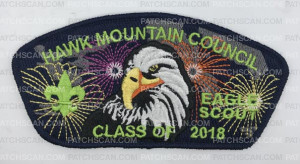 Patch Scan of HMC Eagle Scout Class of 2018