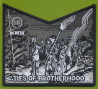 MIKANAKAWA 101 NOAC 2018 Bottom Piece (Ties of Brotherhood)  Circle Ten Council #571