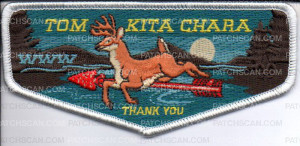 Patch Scan of Samoset Council WWW Tom Kita Chara Thank You 2018