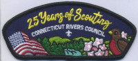 422528- 25 years of Scouting  Connecticut Rivers Council #66