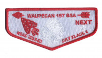 Waupecan 197 BSA NOAC 2018 Rainbow Council #702